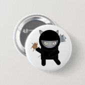 Ninja kitty Button (Vorne & Hinten)