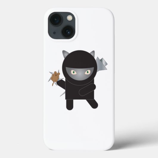 Ninja Kitty Case-Mate iPhone Hülle (Rückseite)