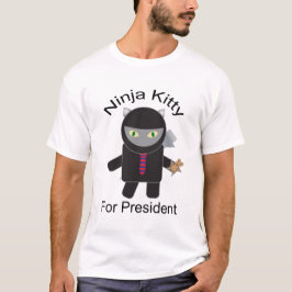 Ninja Kitty für Präsident Shirt