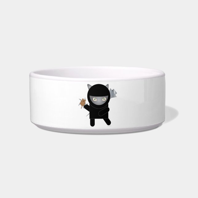 Ninja Kitty Pet Bowls Napf (Vorderseite)