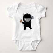 Ninja kitty Säugling onsie Baby Strampler (Vorderseite)