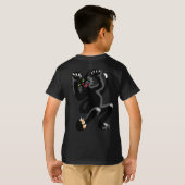 Ninja Kitty T-Shirt (Schwarz voll)
