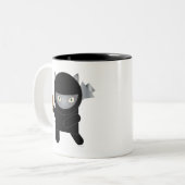 Ninja Kitty Tasse (Vorderseite Links)