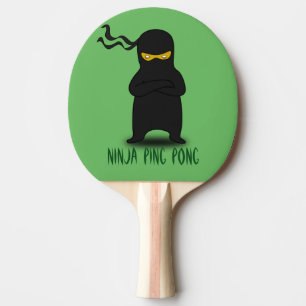 Ninja Klingeln Pong Paddel Tischtennis Schläger