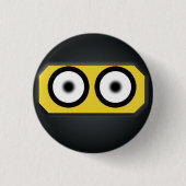 Ninja Knopf Button (Vorderseite)