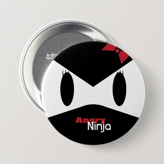 Ninja-Knopf Button (Vorne & Hinten)