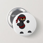 Ninja Knopf Button (Vorne & Hinten)