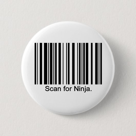 Ninja Knopf Button (Vorderseite)