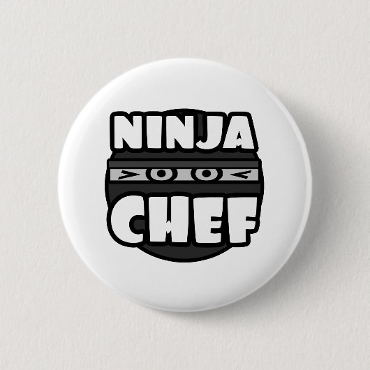 Ninja Koch Button (Vorderseite)