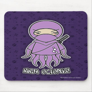 Ninja Krake! Mousepad