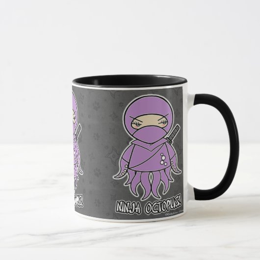 Ninja Krake! Tasse (Rechts)