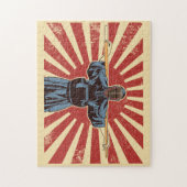 Ninja-Krieger Puzzle (Vertikal)