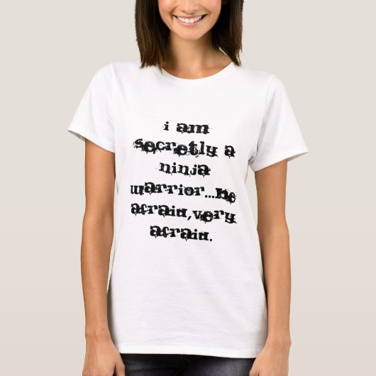 Ninja Krieger T-Shirt (Vorderseite)