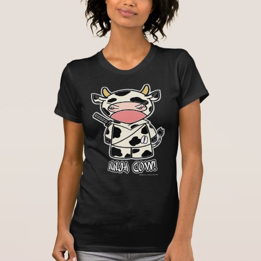 Ninja Kuh! T - Shirt (Vorderseite)
