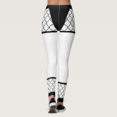 Ninja Leggings — Fischnet Mesh Halb-Ameisen (Rückseite)