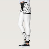 Ninja Leggings — Fischnet Mesh Halb-Ameisen (Links)