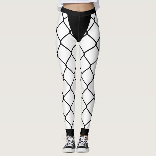 Ninja Leggings - Full Mesh Fishnet (Vorderseite)