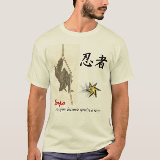 Ninja Liebe Sie, weil Sie ein Stern sind T-Shirt