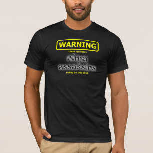 Ninja Lustiges Attentäter Shirt Humor