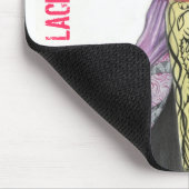 Ninja Mädchen Laci Jade Mousepad (Ecke)