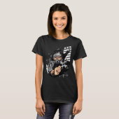 Ninja-Mädchen. T-Shirt (Vorne ganz)