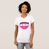 Ninja Mädchen T-Shirt (Vorne ganz)