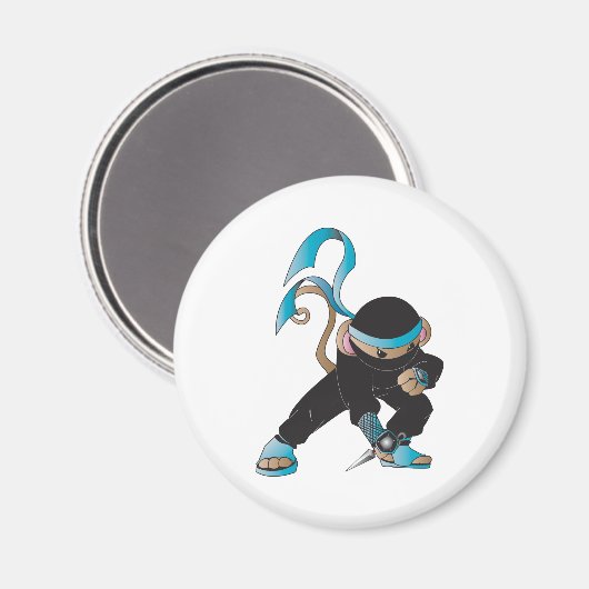 Ninja Magnet (Vorderseite/Rückseite)