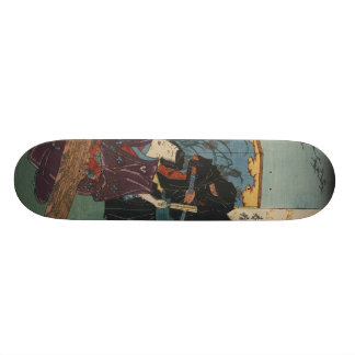 Ninja Malerei circa 1853 Skateboard