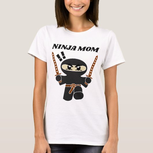 NINJA MAMA Muttertagsskinder T-Shirt (Vorderseite)