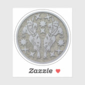 Ninja Manhole Aufkleber (Blatt)