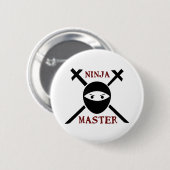 Ninja Master Button (Vorne & Hinten)