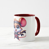 Ninja-Maus-Tasse Tasse (VorderseiteRechts)