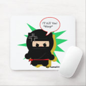 Ninja Mausunterlage Mousepad (Mit Mouse)