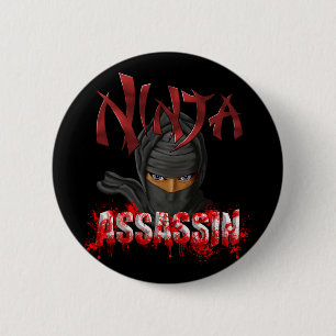 Ninja Meuchelmörder Button