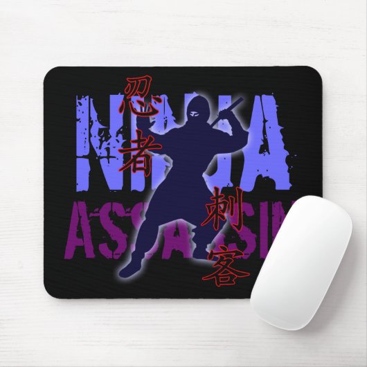 Ninja Meuchelmörder Mousepad (Mit Mouse)
