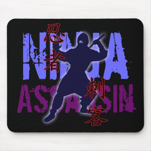 Ninja Meuchelmörder Mousepad (Vorne)