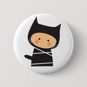 Ninja Mew Mew Knopf Button