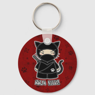 Ninja Miezekatze! Im roten Schlüsselanhänger