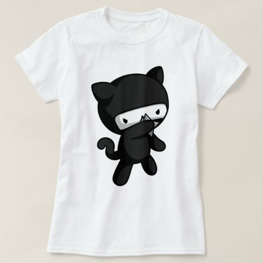 Ninja Miezekatze T-Shirt (Design vorne)