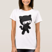 Ninja Miezekatze T-Shirt (Vorderseite)