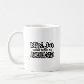 Ninja... Mikrobiologe Kaffeetasse (Links)