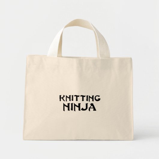 Ninja Mini Stoffbeutel (Vorne)