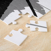 Ninja mit Schatten Puzzle (Seite)