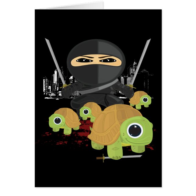 Ninja mit Schildkröten (Vorne)