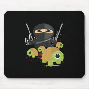 Ninja mit Schildkröten Mousepad