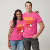 Ninja Mode on Warrior Funny T-Shirt (Unisex)