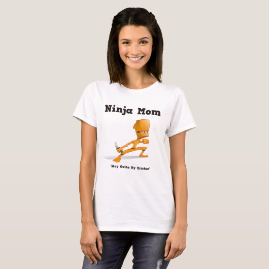Ninja Mom3 T-Shirt (Vorne ganz)