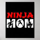 Ninja Mom Funny Ninja Mom For Women Poster (Vorne)