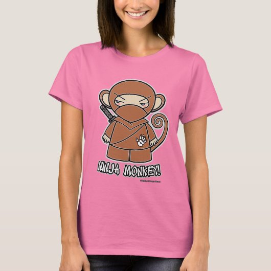 Ninja Monkey! T-Shirt (Vorderseite)