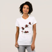 Ninja Mops-Imbiss-Angriff! T-Shirt (Vorne ganz)